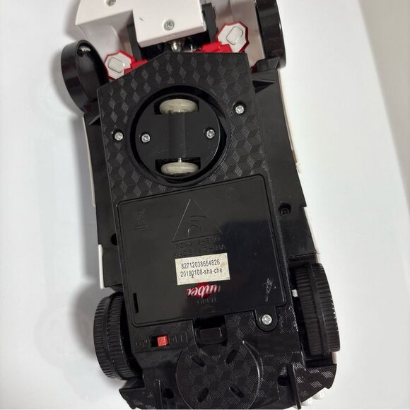 Speedy White and Blue Police Toy Car - Picture 6 of 8